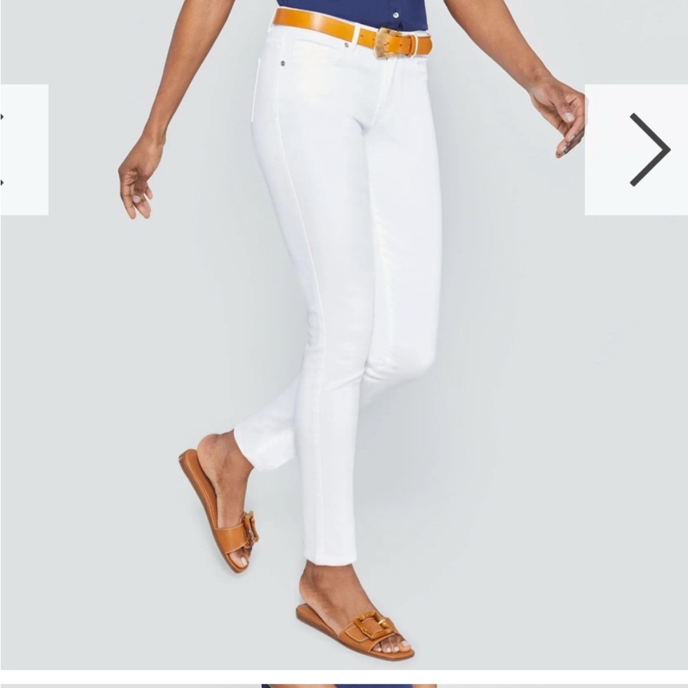 J. McLaughlin White Skinny Jeans
